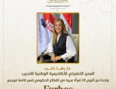 الحوار الوطني يتوجه بخالص التهنئة للدكتورة رشا راغب، المدير التنفيذي للأكاديمية الوطنية للتدريب، لاختيارها ضمن قائمة فوربس الشرق الأوسط لأقوى 20 سيدة عربية في القطاع الحكومي لعام 2025.