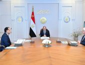 السيد الرئيس عبد الفتاح السيسي،يجتمع مع الدكتور مصطفى مدبولي رئيس مجلس الوزراء والدكتور أيمن عاشور وزير التعليم العالي والبحث العلمي.
