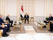 السيد الرئيس عبد الفتاح السيسي،يستقبل السيد “كلاوديو ديسكالزي” الرئيس التنفيذي لشركة إيني الإيطالية للبترول، وذلك على هامش معرض مصر الدولي للطاقة “إيجبس 2025”.