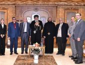 قداسة البابا يستقبل الأمين العام لمجلس كنائس الشرق الأوسط
