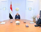 السيد الرئيس عبد الفتاح السيسي،يجتمع مع الدكتور مصطفى مدبولي رئيس مجلس الوزراء، والسيد محمد عبد اللطيف وزير التربية والتعليم والتعليم الفني.