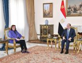 السيد الرئيس عبد الفتاح السيسي يستقبل  السيدة دوبرافكا سُويتشا، مفوضة الإتحاد الأوروبي لشؤون المتوسط، بحضور الدكتور بدر عبد العاطي، وزير الخارجية والهجرة وشؤون المصريين بالخارج.