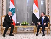 السيد الرئيس عبد الفتاح السيسي يلتقي بالرئيس اللبناني “جوزاف عون”، وذلك على هامش أعمال القمة العربية غير العادية التي عقدت بالعاصمة الإدارية الجديدة.