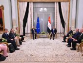 السيد الرئيس عبد الفتاح السيسي يلتقي بالسيد “أنطونيو كوستا” رئيس المجلس الأوروبي، وذلك على هامش القمة العربية غير العادية المنعقدة بالعاصمة الإدارية الجديدة.