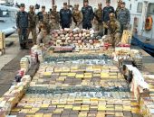 القوات البحرية تنجح فى إحباط محاولة تهريب كميات من المواد المخدرة عبر سواحل البحر الأحمر …