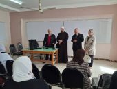 “أبو خزيمة” يتفقد البرنامج التدريبي لتنمية مهارات أخصائي المكتبات وفق رؤية مصر 2030