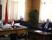 رئيس قطاع المعاهد الأزهرية يستقبل المدير التنفيذي لمؤسسه البحث العلمي بمصر