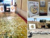 قوات حرس الحدود تحبط عدداً من محاولات التهريب على مختلف الإتجاهات الإستراتيجية للدولة …