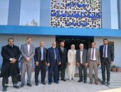 وفد كلية الدعوة الإسلامية بالقاهرة  في كلية طب الازهر بنات