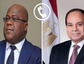 السيد الرئيس عبد الفتاح السيسي،يجري اتصالاً هاتفياً مع فيليكس تشيسيكيدي رئيس جمهورية الكونغو الديمقراطية.