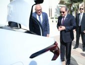 السيد الرئيس عبد الفتاح السيسي يجتمع  مع اللواء مختار عبد اللطيف رئيس مجلس إدارة الهيئة العربية للتصنيع.