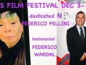Vesuvius Film Festival 2025 : official testimonial an Egyptian Italian USA icon Count Federico Wardal , VI edition dedicated to his mentor FEDERICO FELLINI