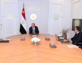 السيد الرئيس عبد الفتاح السيسي،يجتمع، مع الدكتور مصطفى مدبولي، رئيس مجلس الوزراء، والدكتور خالد عبد الغفار، نائب رئيس مجلس الوزراء للتنمية البشرية ووزير الصحة والسكان.