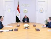 السيد الرئيس عبد الفتاح السيسي، بجتمع مع الدكتور مصطفى مدبولي رئيس مجلس الوزراء، والسيد حسن عبد الله محافظ البنك المركزي، والفريق أحمد الشاذلي مستشار رئيس الجمهورية للشئون المالية.