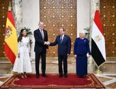 السيد الرئيس عبد الفتاح السيسي، والسيدة انتصار السيسي، قرينة السيد رئيس الجمهورية،يستقبلان بقصر الاتحادية، جلالة الملك فيليبي السادس، ملك إسبانيا، وجلالة الملكة ليتيزيا، في أول زيارة دولة يقوم بها ملك إسبانيا إلى جمهورية مصر العربية.