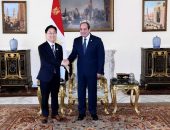السيد الرئيس عبد الفتاح السيسي، يستقبل السيد/ بارك بوم كي، المبعوث الخاص لرئيس جمهورية كوريا الجنوبية