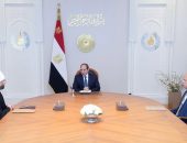 السيد الرئيس عبد الفتاح السيسي، يجتمع مع الدكتور أسامة الأزهري وزير الأوقاف.