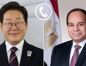 السيد الرئيس عبد الفتاح السيسي،يتلقى اتصالاً هاتفياً من الرئيس “لي جاي ميونج”، رئيس جمهورية كوريا.
