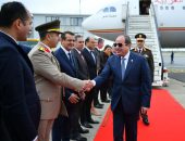 السيد الرئيس عبد الفتاح السيسي يصل بسلامة الله إلى المطار العسكري في بروكسل، وذلك في مستهل زيارة سيادته إلى مملكة بلجيكا، التي سوف يشارك خلالها في أعمال القمة المصرية الأوروبية الأولى يوم ٢٢ أكتوبر الجاري