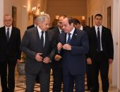 السيد الرئيس عبد الفتاح السيسي،يستقبل ، السيد سيرجي شويجو، أمين مجلس الأمن لروسيا الاتحادية