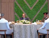 السيد الرئيس عبد الفتاح السيسي، القائد الأعلى للقوات المسلحة،يشهد، اختبارات كشف الهيئة للطلبة المُتقدمين للالتحاق بالأكاديمية العسكرية المصرية والكليات العسكرية، وذلك بمقر الأكاديمية بالعاصمة الجديدة،