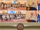 الفريق أول / عبدالمجيد صقر القائد العام للقوات المسلحة وزير الدفاع والإنتاج الحربى يلتقى بمقاتلى قوات حرس الحدود ويكرم عدداً من المتميزين …