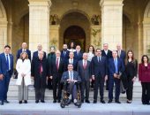 وزير الخارجية يجتمع مع أعضاء لجنة حقوق الإنسان والتضامن الاجتماعي بمجلس الشيوخ