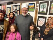 منطقة الإسكندرية الأزهرية تشارك في المعرض الفني للأشخاص ذوي القدرات الخاصة