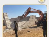 تنفيذا لتوجيهات وزير الإسكان: أجهزة المدن الجديدة تواصل تنفيذ حملات إزالة التعديات ومخالفات البناء واسترداد الأراضي المخالفة