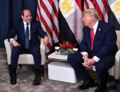 السيد الرئيس عبد الفتاح السيسي،  على هامش مشاركته في منتدى دافوس،يلتقي بالرئيس دونالد ترامب، رئيس الولايات المتحدة الأمريكية،