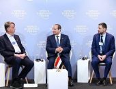السيد الرئيس عبد الفتاح السيسي، يشارك في مدينة دافوس، في جلسة حوارية مع نخبة من قادة الأعمال الدوليين، وذلك على هامش فعاليات المنتدى الاقتصادي العالمي.