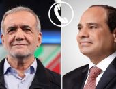 السيد الرئيس عبد الفتاح السيسي يتلقّى اتصالًا هاتفيًا من الرئيس مسعود بزشكيان، رئيس الجمهورية الإسلامية الإيرانية.