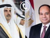 السيد الرئيس عبد الفتاح السيسي يجرى اتصالاً هاتفياً بصاحب السمو الشيخ تميم بن حمد آل ثاني، أمير دولة قطر، لمتابعة تداعيات الاعتداء الإيراني الذي طال أراضي قطر الشقيقة.