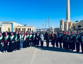 جامعة القاهرة تشارك في احتفال القوات المسلحة بيوم الشهيد والمحارب القديم