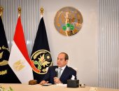 السيد الرئيس عبد الفتاح السيسي يشارك في حفل الإفطار الذي نظمته أكاديمية الشرطة،