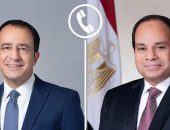 السيد الرئيس عبد الفتاح السيسي، يتلقى اتصالًا هاتفيًا من الرئيس نيكوس كريستودوليدس، رئيس جمهورية قبرص.
