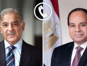 السيد الرئيس عبد الفتاح السيسي،يتلقى اتصالًا هاتفيًا من رئيس الوزراء الباكستاني شهباز شريف.