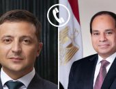 السيد الرئيس عبد الفتاح السيسي،يتلقى اتصالًا هاتفيًا من الرئيس الأوكراني فولوديمير زيلينسكي.