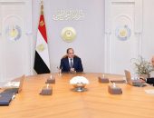 السيد الرئيس عبد الفتاح السيسي، يجتمع مع الدكتور مصطفى مدبولي رئيس مجلس الوزراء، والمهندس محمود عصمت وزير الكهرباء والطاقة المُتجددة، والمهندس كريم بدوي وزير البترول والثروة المعدنية.