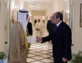 السيد الرئيس عبد الفتاح السيسي، يستقبل  الشيخ جراح جابر الأحمد الصباح، وزير خارجية دولة الكويت الشقيقة، وذلك بحضور الدكتور بدر عبد العاطي وزير الخارجية والتعاون الدولي والمصريين في الخارج، والسفير غانم صقر الغانم سفير دولة الكويت بالقاهرة، ووزير مفوض عبد الله العبيدي مساعد الوزير لشئون مكتب الوزير.