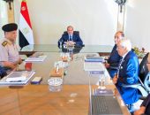 السيد الرئيس عبد الفتاح السيسي، يجتمع  مع الفريق أشرف سالم زاهر القائد العام للقوات المسلحة وزير الدفاع والإنتاج الحربي، واللواء أمير سيد أحمد مستشار رئيس الجمهورية للتخطيط العمراني، والفريق أحمد الشاذلي مستشار رئيس الجمهورية للشئون المالية، واللواء محمود رزق رئيس مجلس إدارة الجهاز الوطني للإدارة والاستثمار، والدكتور أحمد شلبي الرئيس التنفيذي لشركة تطوير مصر.