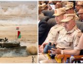 الفريق / أشرف سالم  زاهر القائد العام للقوات المسلحة وزير الدفاع والإنتاج الحربى يشهد تنفيذ المرحلة الرئيسية للمشروع التكتيكى بجنود ( بدر 2026 ) بالذخيرة الحية لإحدى وحدات الجيش الثالث الميدانى …