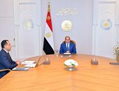 السيد الرئيس عبد الفتاح السيسي،يستقبل  الدكتور مصطفي مدبولي رئيس مجلس الوزراء.