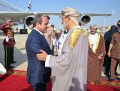 السيد الرئيس عبد الفتاح السيسي، يجرى زيارة أخوية إلى سلطنة عُمان استغرقت عدة ساعات، التقى خلالها بأخيه جلالة السلطان هيثم بن طارق، سلطان عُمان.