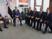  السيد الرئيس عبد الفتاح السيسي يلتقي، بالرئيس مايكل راندريانيرينا، رئيس جمهورية مدغشقر، وذلك على هامش مشاركة سيادته في اجتماعات قمة “أفريقيا – فرنسا” المنعقدة في العاصمة الكينية نيروبي.