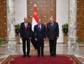 السيد الرئيس عبد الفتاح السيسي يستقبل السيد أحمد عطاف وزير الدولة وزير الشؤون الخارجية والجالية الوطنية بالخارج والشؤون الأفريقية بالجمهورية الجزائرية الديمقراطية الشعبية.