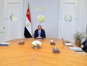 السيد الرئيس عبد الفتاح السيسي، يجتمع ، مع الدكتور مصطفى مدبولي، رئيس مجلس الوزراء، والدكتور عبد العزيز قنصوه، وزير التعليم العالي والبحث العلمي.