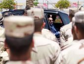 السيد الرئيس عبد الفتاح السيسي، القائد الأعلى للقوات المسلحة، بتفقدِ مقر القيادة الاستراتيجية بالعاصمة الجديدة.