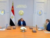 السيد الرئيس عبد الفتاح السيسي، يجتمع مع الفريق أسامة ربيع رئيس هيئة قناة السويس، والسيد مصطفى الدجيشي رئيس مجلس إدارة شركة ترسانة جنوب البحر الأحمر.