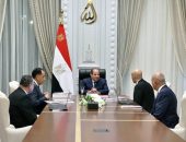 السيد الرئيس عبد الفتاح السيسي يجتمع مع الدكتور مصطفى مدبولي رئيس مجلس الوزراء، والسيد محمد عبد اللطيف وزير التربية والتعليم والتعليم الفني، والدكتور عبد العزيز قنصوة وزير التعليم العالي والبحث العلمي بمدينة العلمين، .